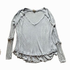 Free People Light Blue Women's Top